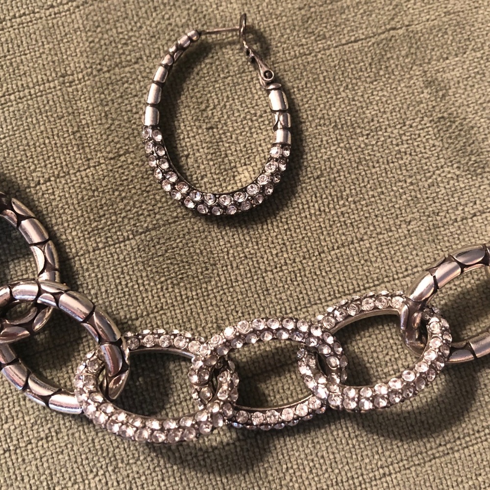 Brighton crystal jewelry set. - Picture 3 of 3